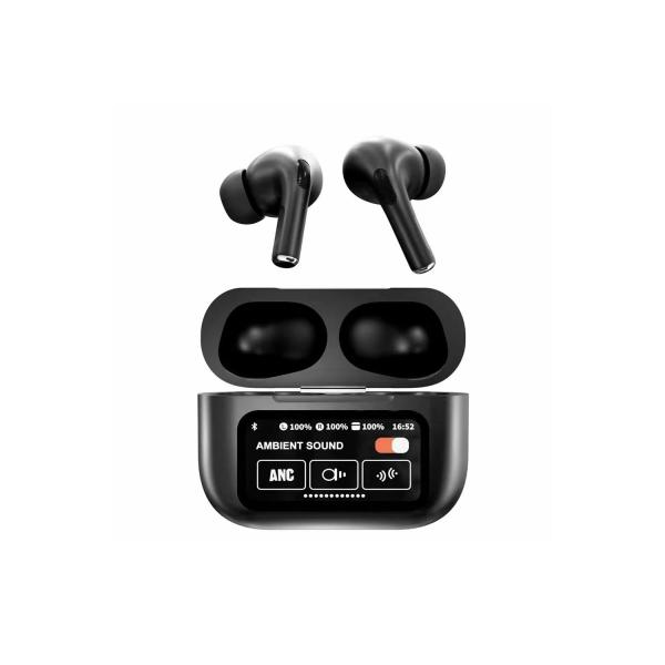 NEW A9 PRO APPLE AIRPODS ANC/ENC ZHONGKELQNXUN TOUCH CONTROL BT 5.4 EARBUDS